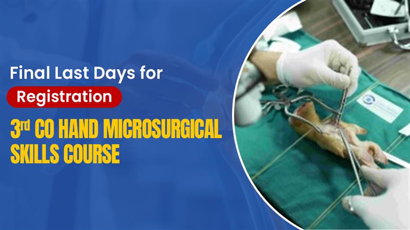 3rd CO Hand Microsurgical Skills Course